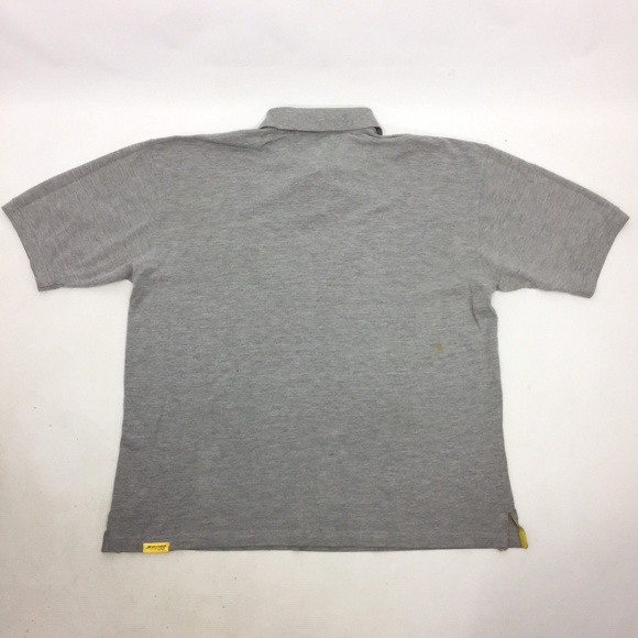 TOMMY HILFIGER Athletics Spell Out Gray Polo 2XL - Picture 4 of 6